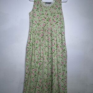 Floral Sleeveless Dress